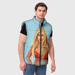 Мужской жилет Дженнифер Энистон, цвет: 3D-светло-серый — фото 2