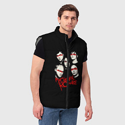 Мужской жилет My Chemical Romance Boys, цвет: 3D-светло-серый — фото 2