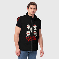 Мужской жилет My Chemical Romance Boys, цвет: 3D-красный — фото 2