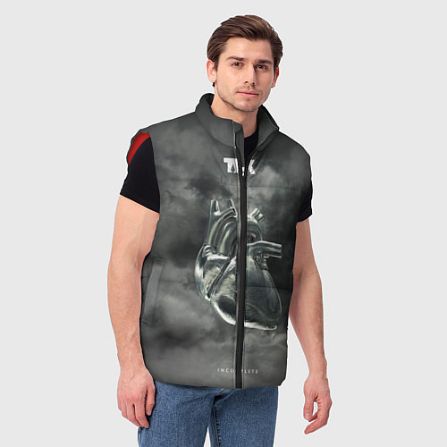 Мужской жилет TFK Incomplete / 3D-Красный – фото 3