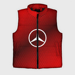 Мужской жилет Mercedes: Red Carbon, цвет: 3D-черный