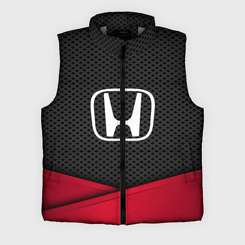 Мужской жилет Honda: Grey Carbon / 3D-Светло-серый – фото 1