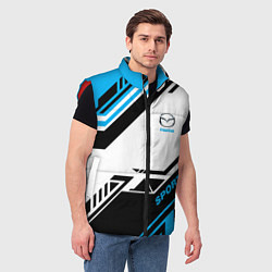 Мужской жилет Mazda: Techno Sport, цвет: 3D-красный — фото 2