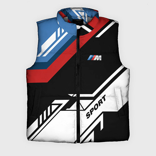 Мужской жилет BMW GEOMETRY SPORT БМВ M PERFORMANCE / 3D-Светло-серый – фото 1