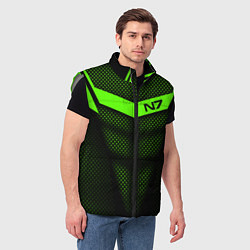 Мужской жилет N7: Green Armor, цвет: 3D-светло-серый — фото 2