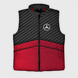 Мужской жилет Mercedes Benz: Red Carbon, цвет: 3D-красный