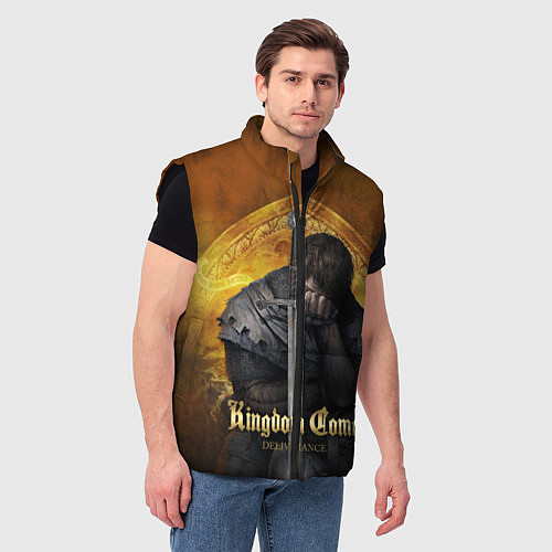 Мужской жилет Kingdom Come: Sad Henry / 3D-Черный – фото 3