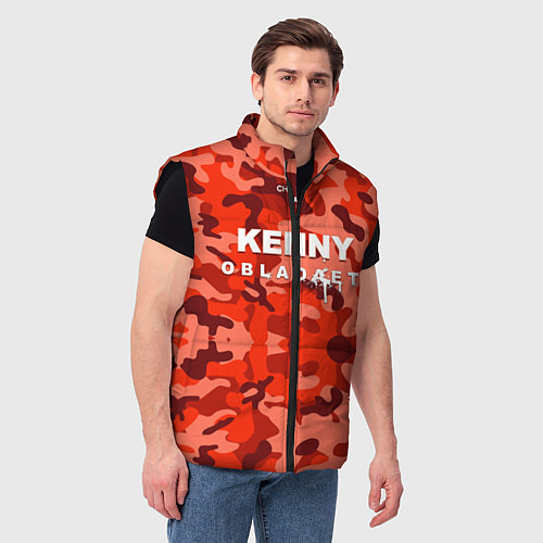 Мужской жилет Kenny: Obladaet Camo / 3D-Черный – фото 3