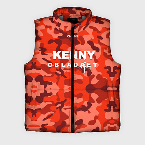 Мужской жилет Kenny: Obladaet Camo / 3D-Светло-серый – фото 1