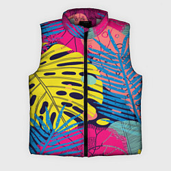 Мужской жилет Тропическая мода, цвет: 3D-светло-серый