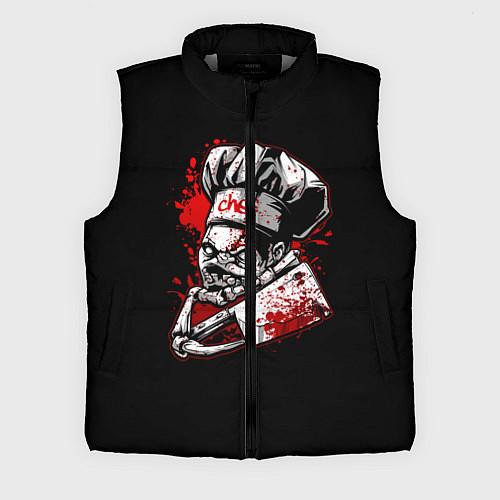 Мужской жилет Pudge Chef / 3D-Светло-серый – фото 1