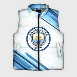 Мужской жилет Manchester city, цвет: 3D-светло-серый