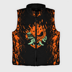 Мужской жилет Cyberpunk 2077: SAMURAI, цвет: 3D-черный