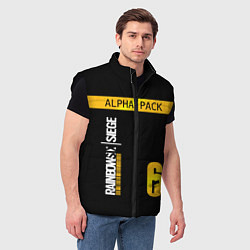Мужской жилет Rainbow Six Siege: Alpha Pack, цвет: 3D-черный — фото 2