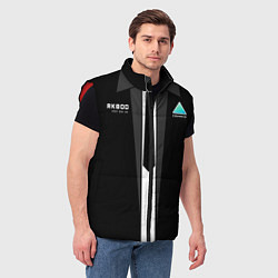 Мужской жилет RK800 Android Black, цвет: 3D-красный — фото 2