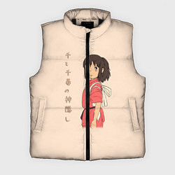 Мужской жилет Унесённые призраками, цвет: 3D-черный