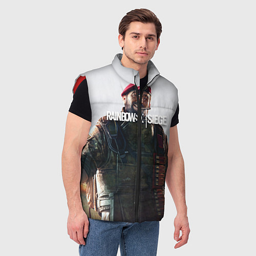 Мужской жилет R6S: Maestro / 3D-Красный – фото 3