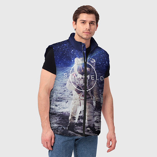 Мужской жилет Starfield / 3D-Черный – фото 3