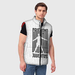 Мужской жилет Cris7iano Juventus, цвет: 3D-красный — фото 2