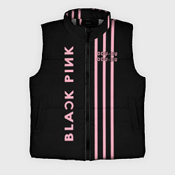 Мужской жилет Black Pink, цвет: 3D-светло-серый