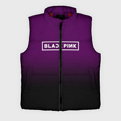 Мужской жилет Black Pink: Violet Gradient