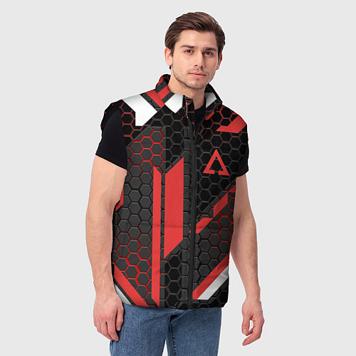 Мужской жилет CS:GO CYREX CARBON / 3D-Черный – фото 3