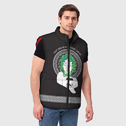 Мужской жилет Gorgona Like Coffee, цвет: 3D-красный — фото 2