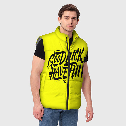 Мужской жилет GL HF / 3D-Светло-серый – фото 3