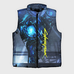 Мужской жилет Cyberpunk 2077, цвет: 3D-черный
