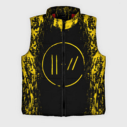 Мужской жилет 21 Pilots: Yellow & Black, цвет: 3D-красный