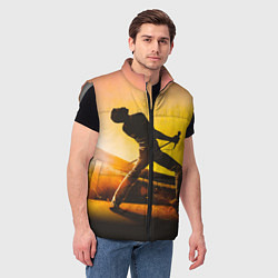 Мужской жилет Bohemian Rhapsody, цвет: 3D-светло-серый — фото 2