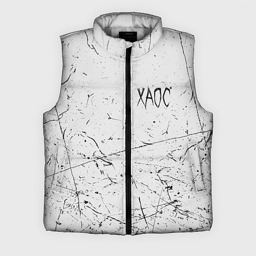 Мужской жилет ХАОС: GONEFludd / 3D-Светло-серый – фото 1