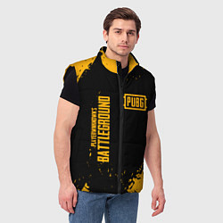 Мужской жилет PUBG: Black Fashion, цвет: 3D-черный — фото 2