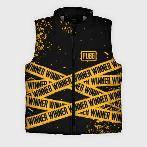 Мужской жилет PUBG: Only Winner / 3D-Светло-серый – фото 1