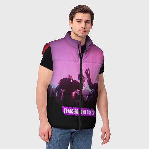 Мужской жилет Team Fortress 2 / 3D-Красный – фото 3