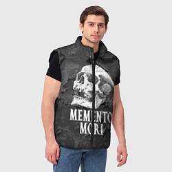 Мужской жилет Memento Mori, цвет: 3D-черный — фото 2