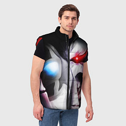 Мужской жилет Overlord - Ainz Ooal Gown, цвет: 3D-красный — фото 2