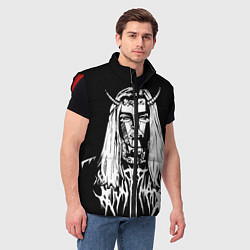 Мужской жилет Ghostemane: Devil, цвет: 3D-красный — фото 2