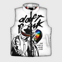 Мужской жилет Daft Punk: Our work is never over, цвет: 3D-красный