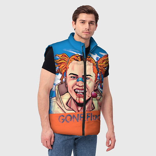 Мужской жилет Gone Fludd art / 3D-Черный – фото 3