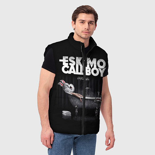 Мужской жилет Eskimo Callboy: Crystalis / 3D-Черный – фото 3