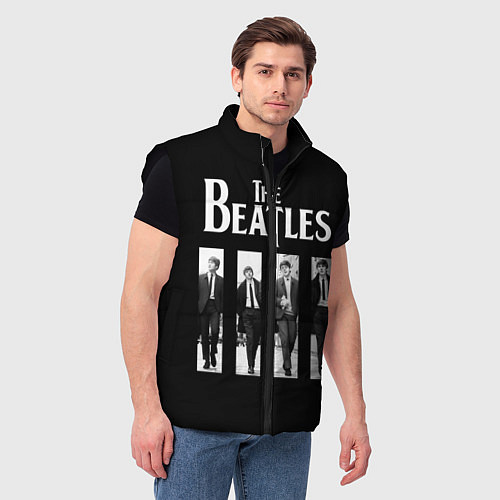 Мужской жилет The Beatles: Black Side / 3D-Черный – фото 3