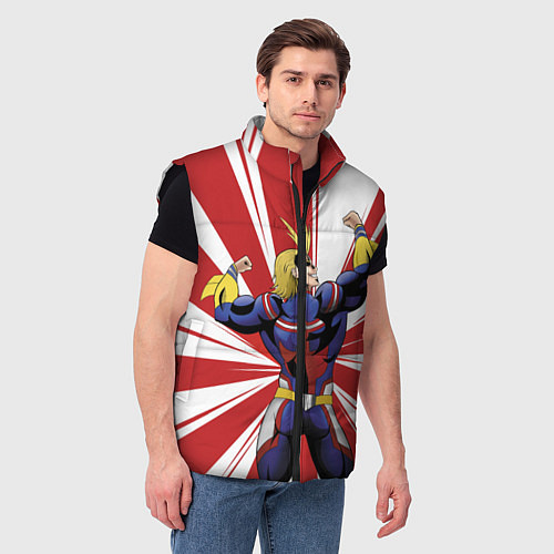 Мужской жилет Всемогущий / 3D-Черный – фото 3