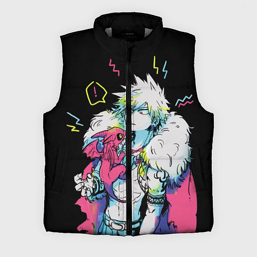 Мужской жилет Кацуки / 3D-Светло-серый – фото 1