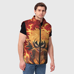 Мужской жилет Boku no Hero Academia, цвет: 3D-черный — фото 2