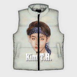 Мужской жилет BTS Kim T.H., цвет: 3D-светло-серый