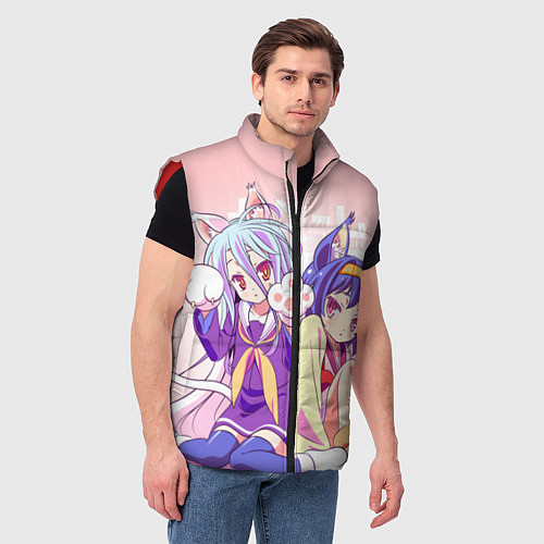 Мужской жилет No Game No Life / 3D-Красный – фото 3