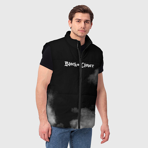 Мужской жилет Чёрный клевер / 3D-Черный – фото 3