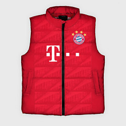 Мужской жилет FC Bayern: Lewandowski Home 19-20, цвет: 3D-красный