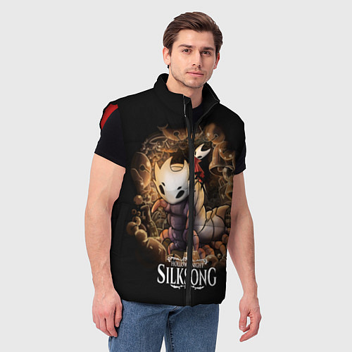 Мужской жилет Hollow Knight: Silksong / 3D-Красный – фото 3